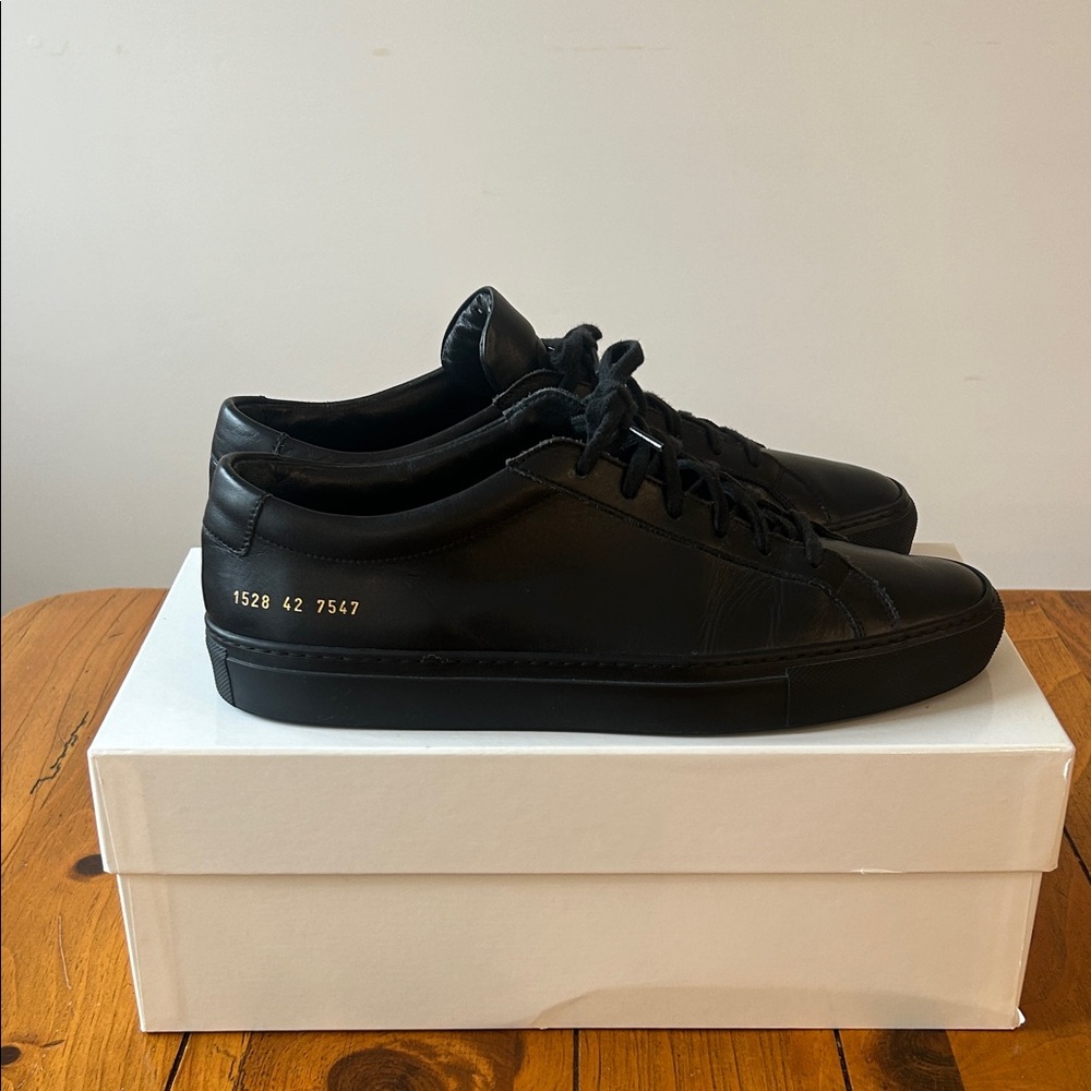 Common Projects Achilles Low Black